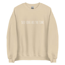 Load image into Gallery viewer, &quot;Simple&quot; Self Love All The Time Sweatshirt
